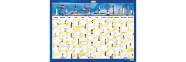 Maritime Jahresplaner und Poster