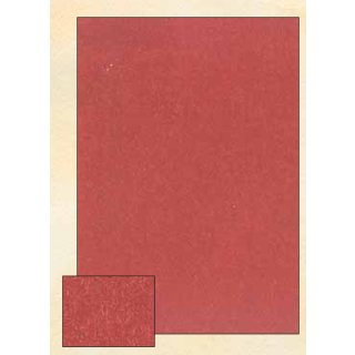Briefpapier-Set A4 Elefant Dung rot aus Büttenpapier