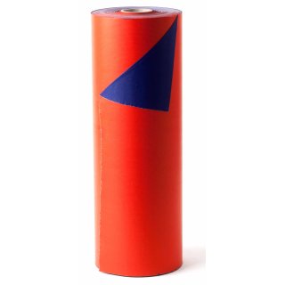 Geschenkpapier-Rolle blau-rot 30 cm, 250 m