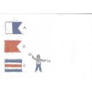 Briefumschläge C6 Flaggen ABC, 20 Stück