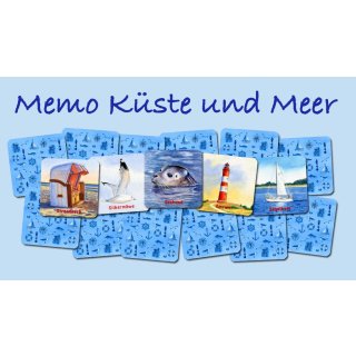 memo K&uuml;ste und Meer, 40 Karten